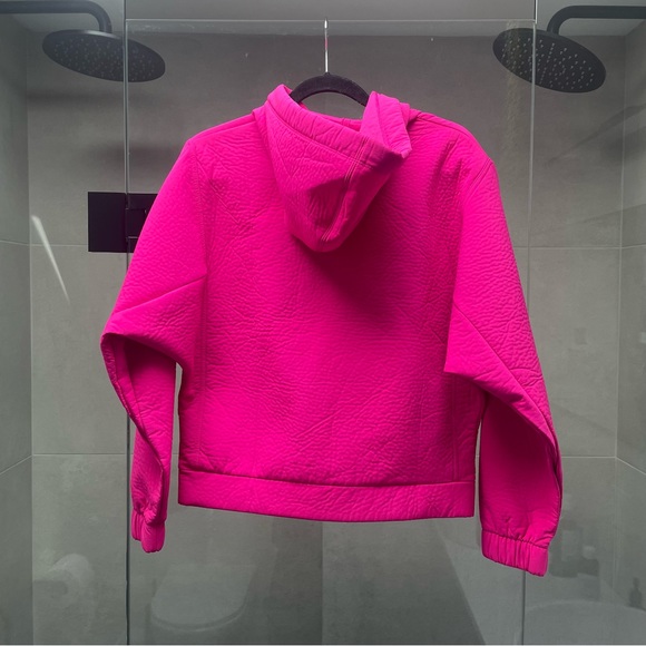 🩷 Reebok Crossfit Pullover Hoodie Magenta (SM) - Picture 3 of 8